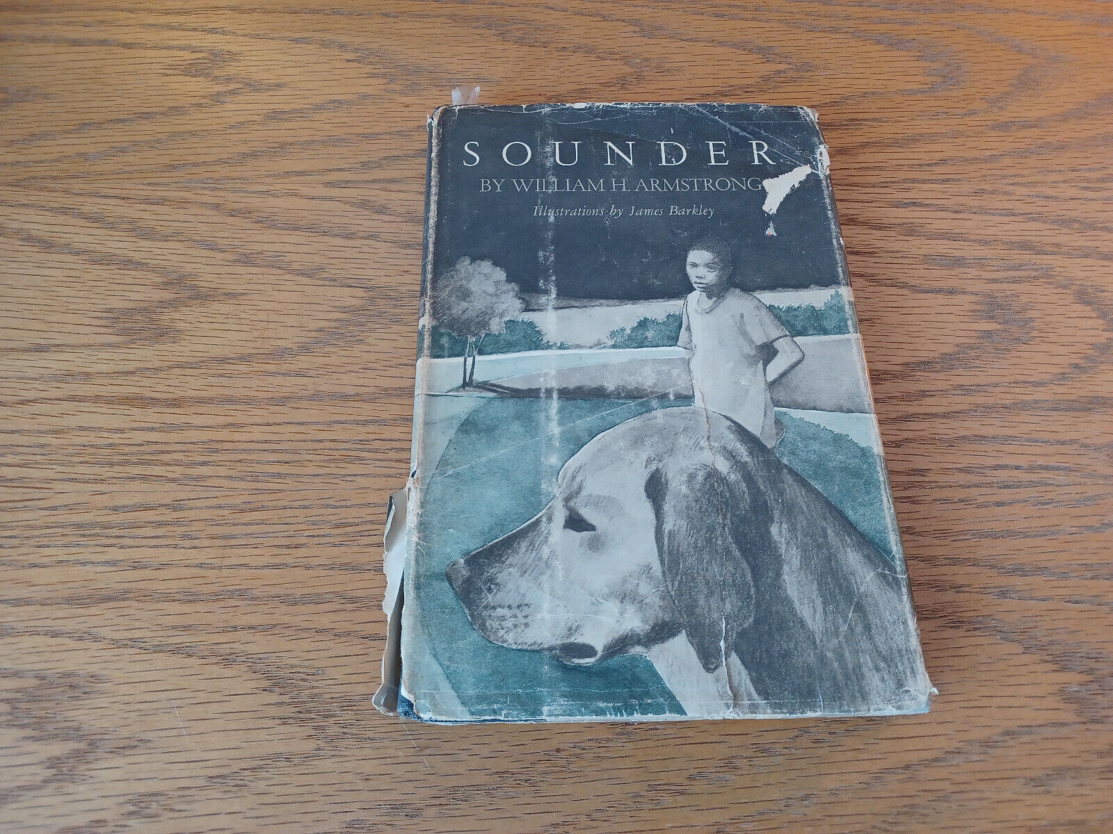 FILA Sounder William H Armstrong 1969 Harper & Row Hardcover Dust Jacket