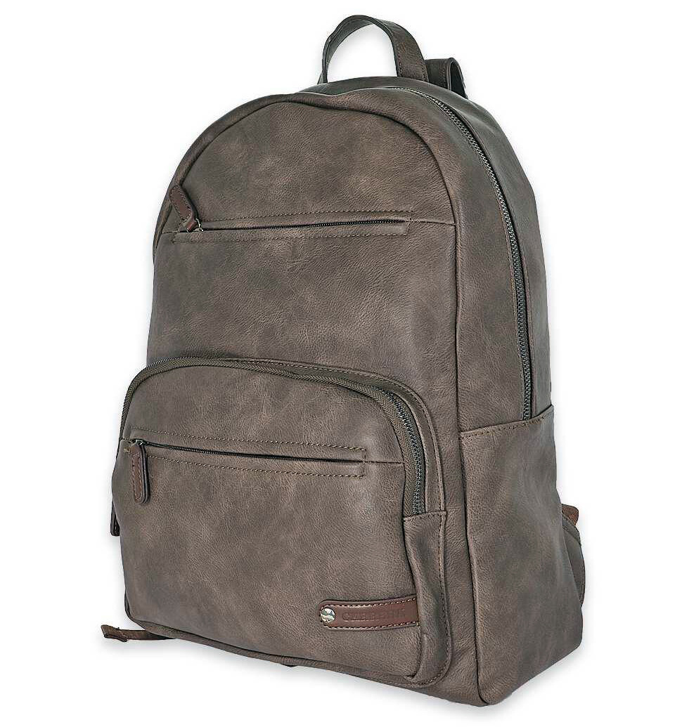 Zaino Uomo Donna Pelle Carrera Jeans Impermeabile Sport Tempo Libero e Viaggi