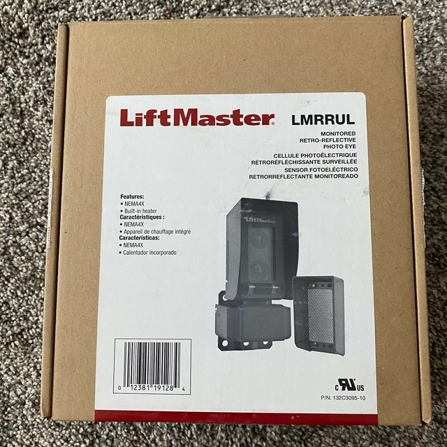 LiftMaster LMRRUL Monitored Retro Reflective Photo Eye for sale online