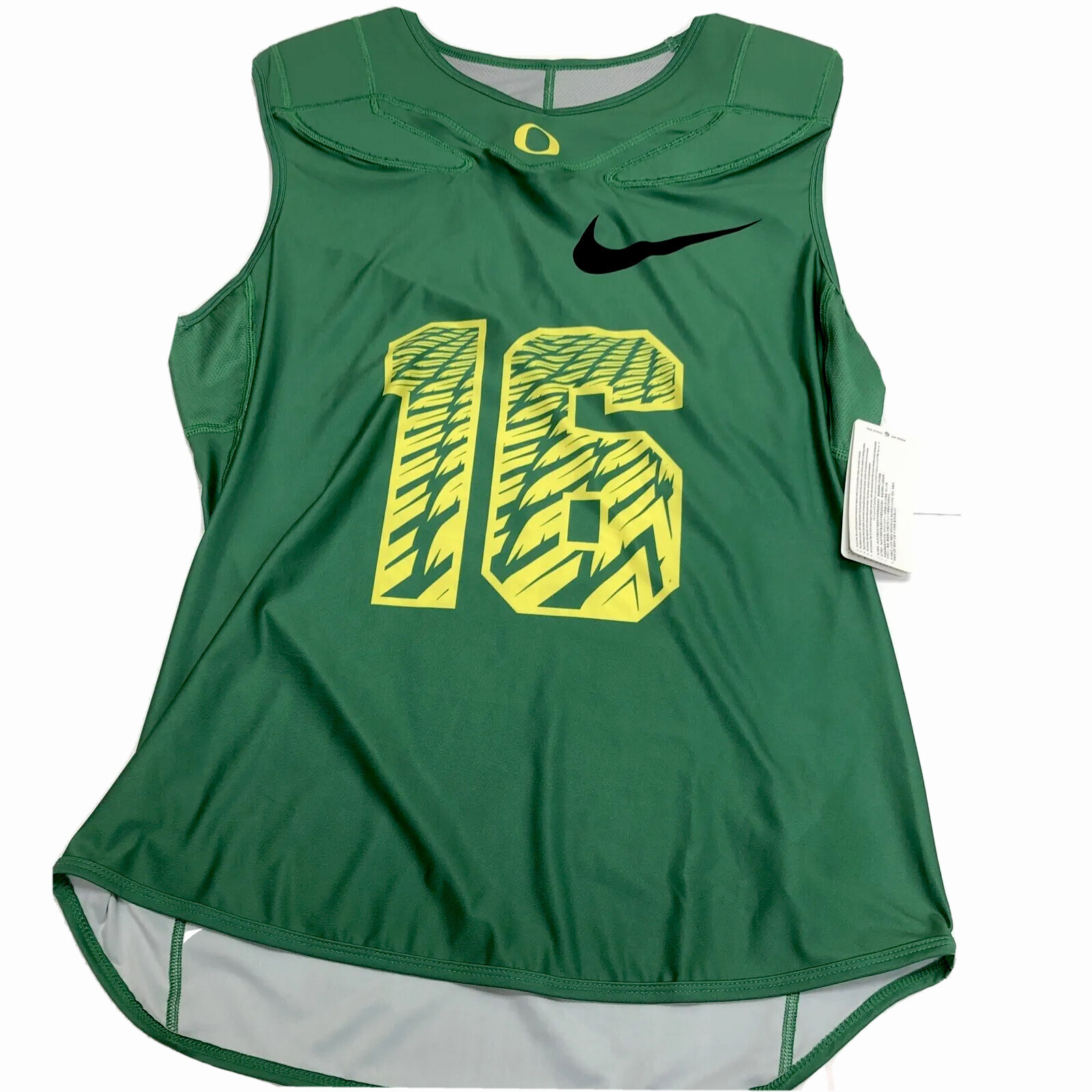 Oregon Ducks NCAA Nike Padded Compression Football Undershirt NWT Size