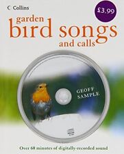 GARDEN BIRD SONGS AND CALLS - Book and CD, Sample, Geoff., Good Condition, ISBN