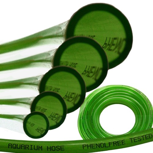 PVC Aquarium Luft Filter Wasser Filter Pumpe Schlauch grün-transparent 4 x 6mm - Bild 3 von 4