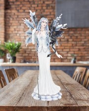 Large Fairy Figurine With Dragon "Adica" Faerie Gothic New & Boxed 57cm