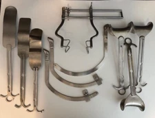 Balfour Retractor & Multiple (10) Attachable Accessories by Multiple Brand Names