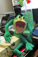 Looney Tunes MICHIGAN J FROG plush approx 15  RARE eyes up Applause 1990's
