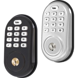 Yale-Locks-Assure-Lock-Push-Button-Door-Security-Bolt-w-Z-Wave-YRD216