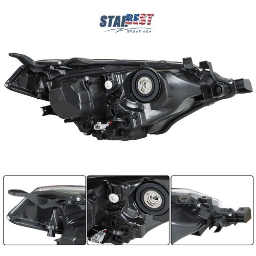 Conjunto de faros para Toyota Corolla 2014-16 faros halógenos lado izquierdo+derecho - Imagen 3 de 12