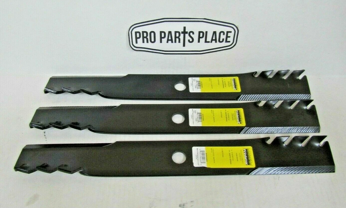 3 USA blades will fit JOHN DEERE M141785 M87622 AM100538 420 425