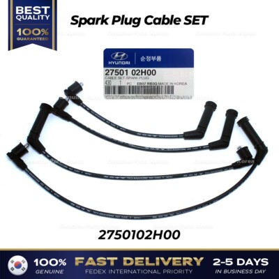 ⭐Genuine⭐ Spark Plug Cable SET 2750102H00 for Hyundai Atoz Kia