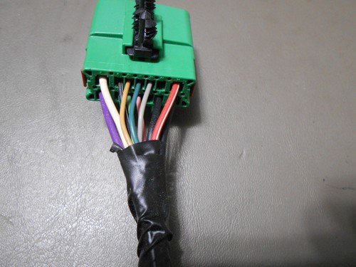 11 2011 Chevy Equinox puerta levadiza arnés de cableado verde hembra enchufe coleta cables - Imagen 4 de 6