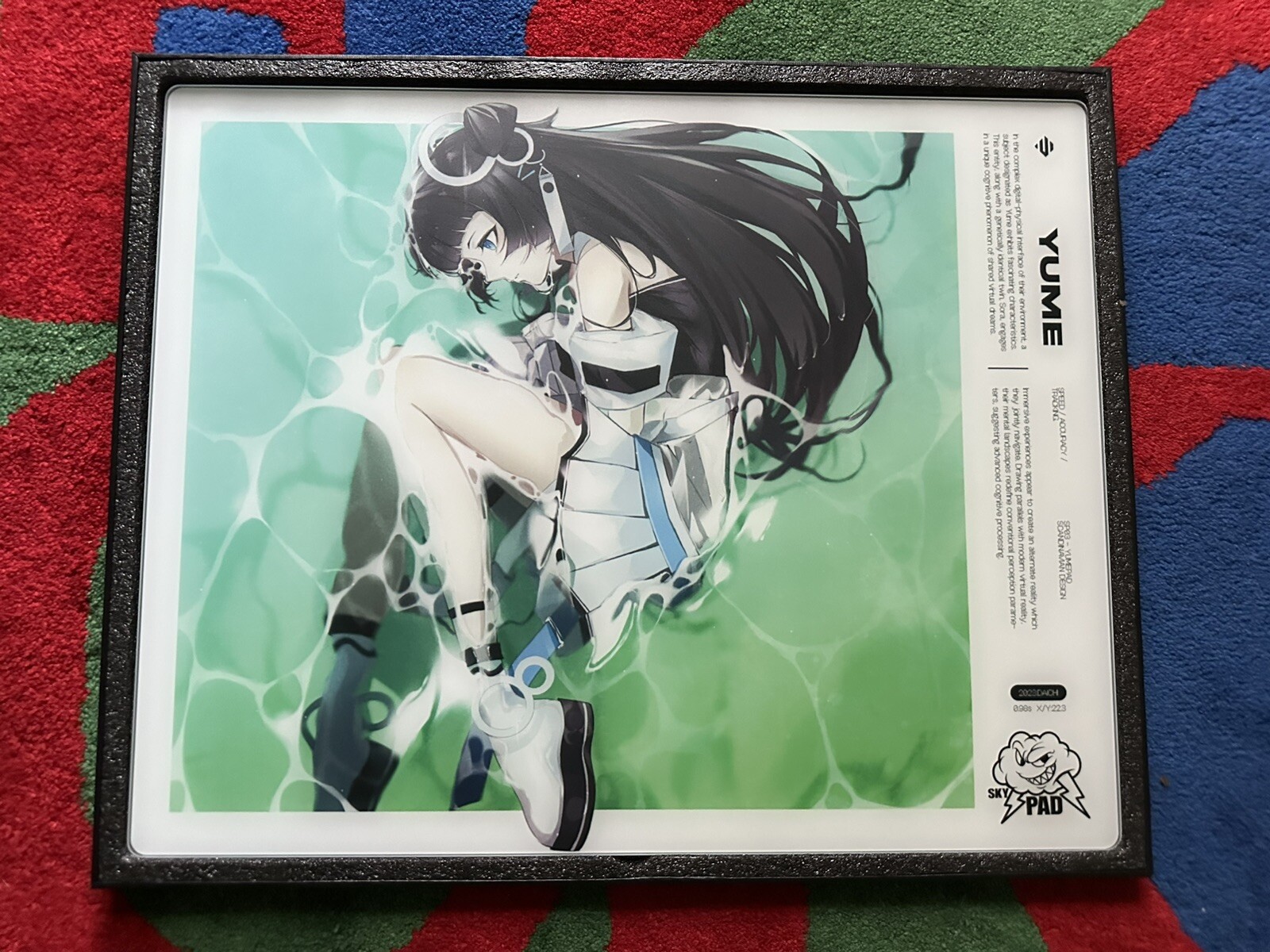 その他 SkyPAD 3.0 XL Limited Edition Water Yume SkyPAD 3.0 XL Water Yume Glass Game Mousepad Limited Edition