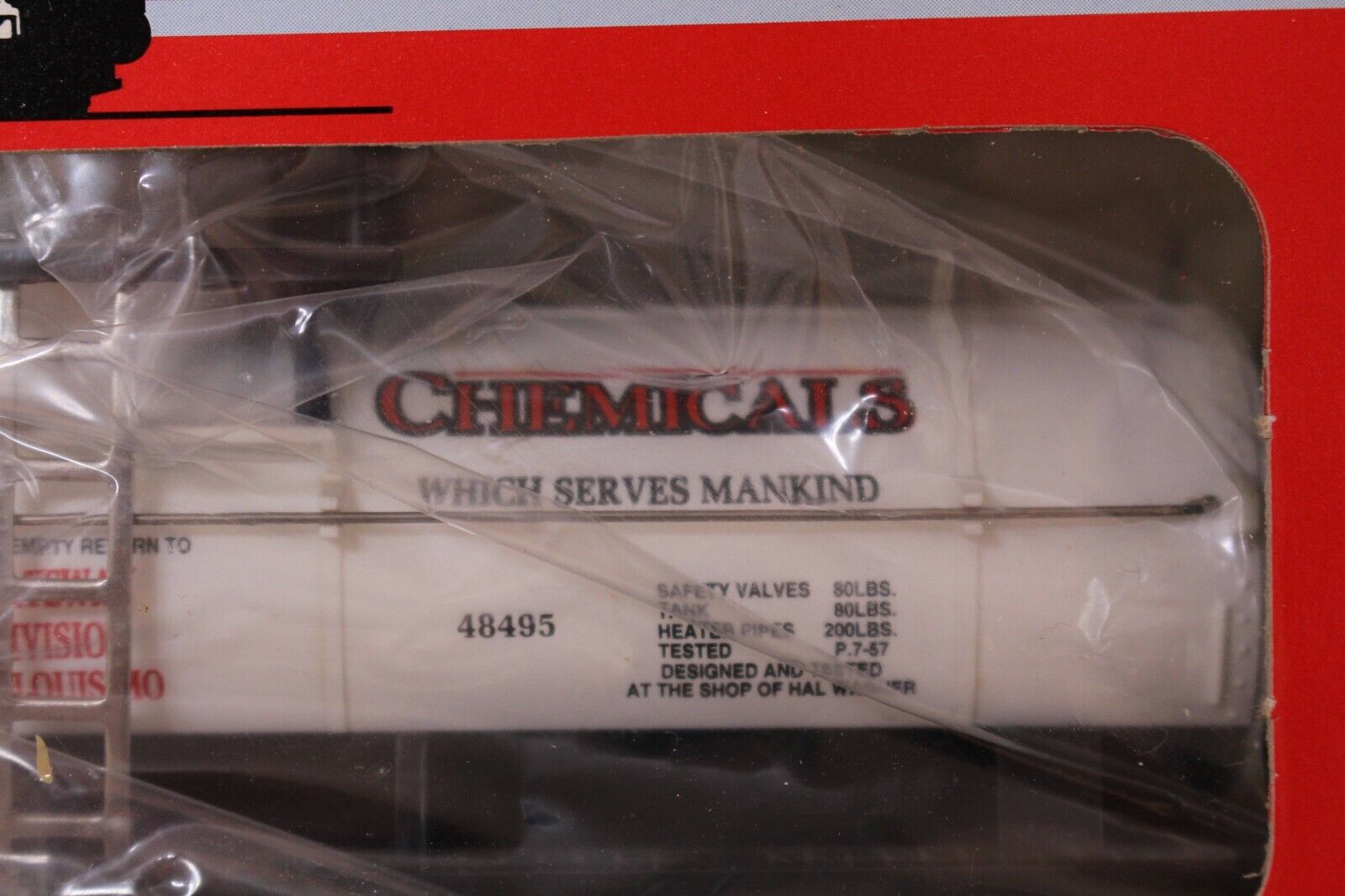 American Flyer 6-48495 S Scale Monsanto Single Dome Tank Car 20th S-Fest 1995 - Picture 5 of 5