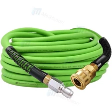 3/8" 25FT Kink Resistant High Pressure Washer Hose 1/4" Work 3600 PSI Extension
