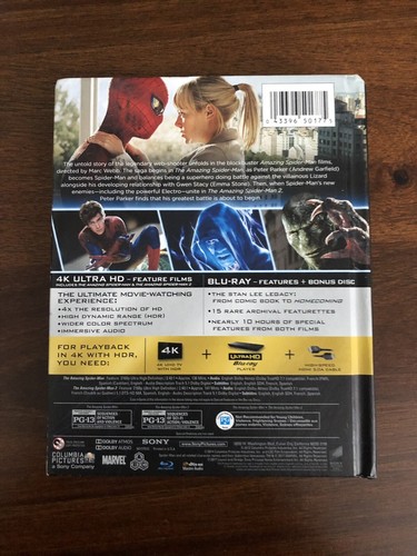 The Amazing Spider-Man: 2-Movie Collection (4K UHD, NO Digital, Limited Edition) - Bild 2 von 4