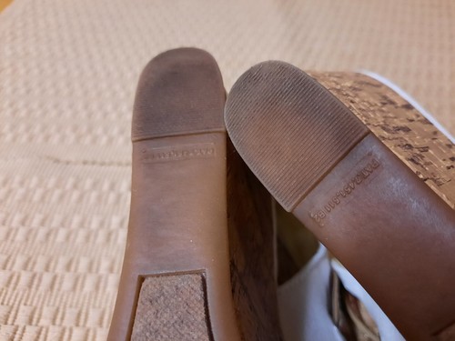 Nickels Ajax Cork Slingback Wedge Heel Sandle Open Toe Women's Sz 6½ M 6.5 M EUC - Picture 17 of 24
