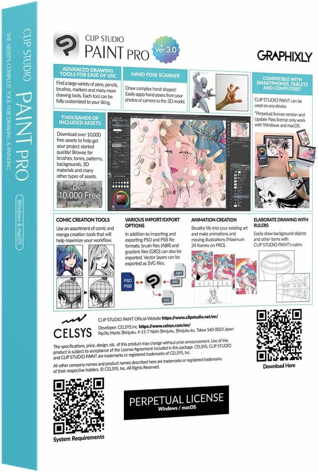その他 Artist 13.3 Pro & CLIP STUDIO PAINT PRO Amazon.com: XPPen Drawing Tablet with Screen Full-Laminated