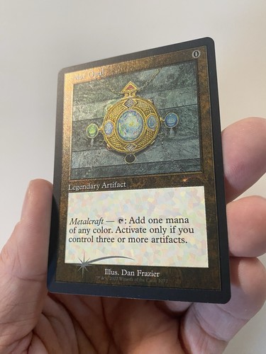 MTG Mox Opal (1072) *Retro Etched Foil* Secret Lair: Dan Frazier Mox Box MT/NM - Picture 9 of 12
