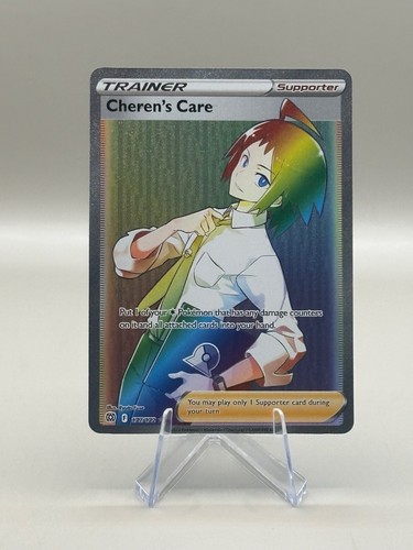 CHEREN'S CARE #177/172 POKEMON Brilliant Stars (Rainbow Rare, NM) ENGLISCH - Bild 1 von 4
