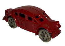 Super Rare 1933 AC Williams Cast Iron Red Airflow Burney