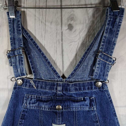 Lee Riveted Dungarees Carpenter Bib Overalls size 37 x 28 VTG - Picture 3 of 11