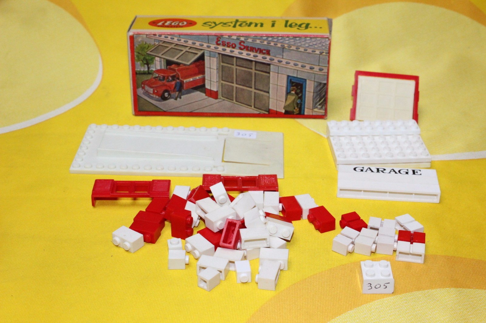 LEGO GARAGE 6 HELAUTOMATISKE VIPPEPORT DESS. SYSTEM I LEG LEGO GARAGE 6 HELAUTOMATISKE VIPPEPORT DESS. SYSTEM I LEG