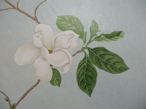 Sanderson Curtain Fabric 'SWEET BAY' 3.4 METRES (340CM) WEDGEWOOD - 100%Cotton - Picture 6 of 8