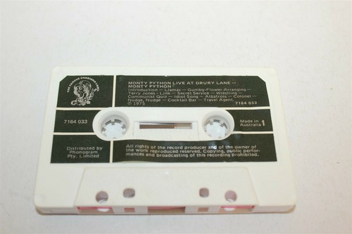 Monty Python Live At Drury Lane Soundtrack Cassette Tape 7164033 - Picture 6 of 8