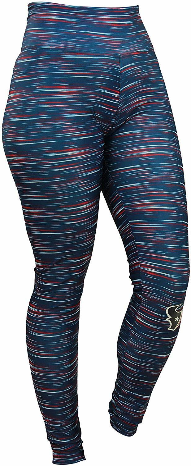 Леггинсы с космическим рисунком Zubaz NFL Football Womens Houston Texans