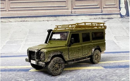 1/32 JKM Land Rover Defender 110 2017 All open Diecast Car Model Toy Collection - Picture 27 of 28