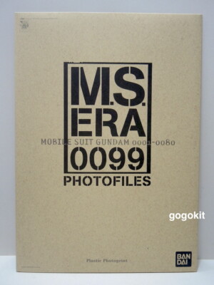 Bandai 2000 Gundam M.S. ERA 0099 Photofiles Plastic