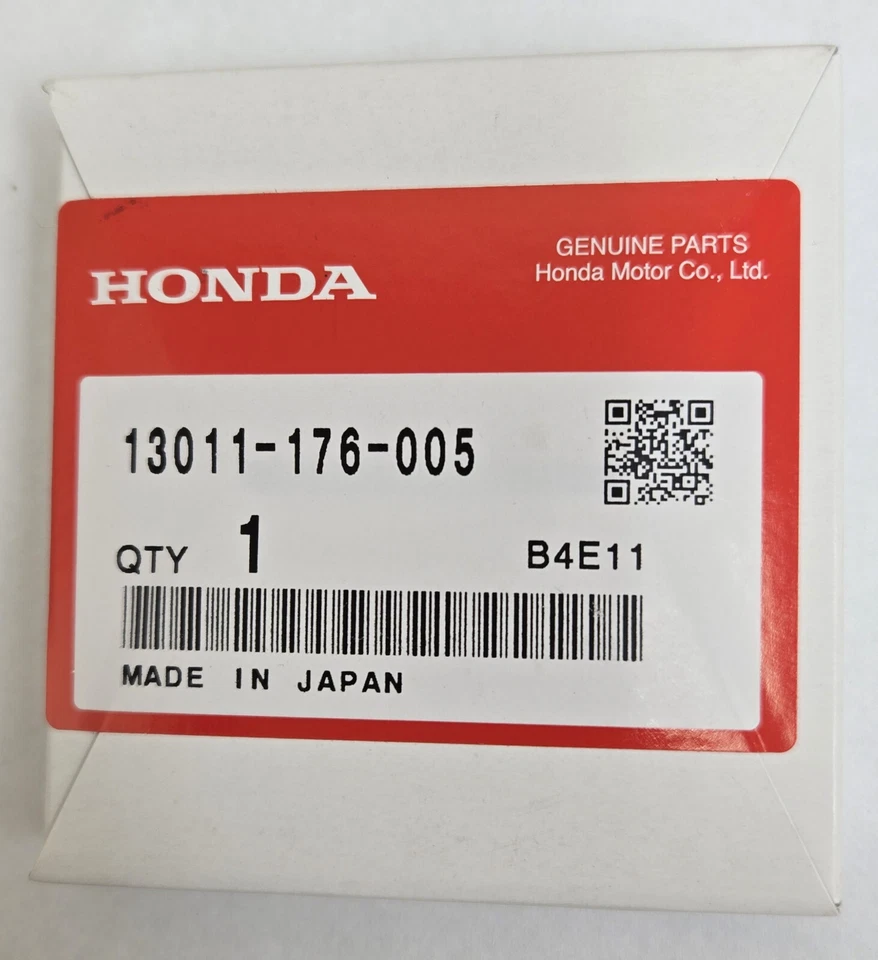 JUEGO DE ANILLOS HONDA OEM XR80 XR80R TAMAÑO ESTÁNDAR 1979 - 1999 13011-176-005 Foto 3 de 4