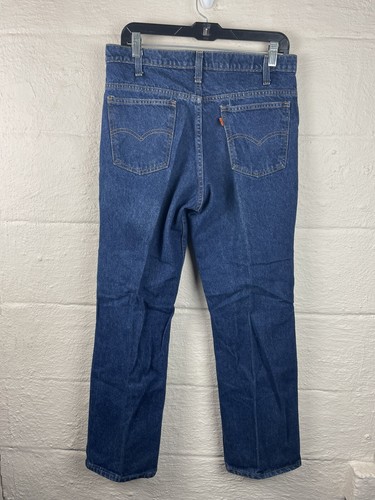 Jeans da uomo Levis 517 Orange Tab Cut taglia 34x30 vintage made in usa - Foto 5 di 10