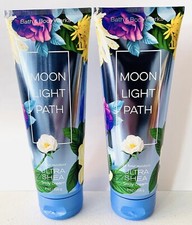 2 BATH & BODY WORKS MOONLIGHT PATH ULTRA SHEA CREAM BODY CREAM 8OZ LARGE