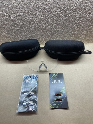 (2) M Frame Oakley 2.0 Cases + M Frame Strike Lens + Silver Icons + Orange Icons
