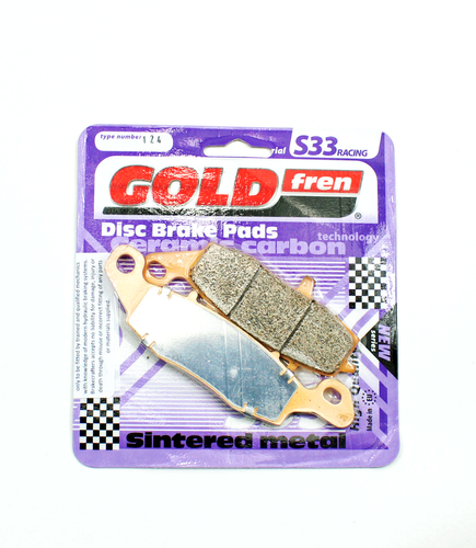 GOLDfren Brake Pads Sintered-2015-2018 Suzuki GSX-S750 GSXS750 Front 1 Pr