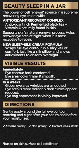 L'Oreal Age Perfect Cell Renewal Midnight Eye Opener .5 oz LOreal - Picture 4 of 5