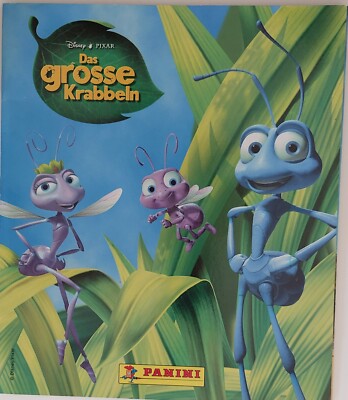 Panini Das grosse Krabbeln (1999) Sticker Album vollständig mit Bestellschein