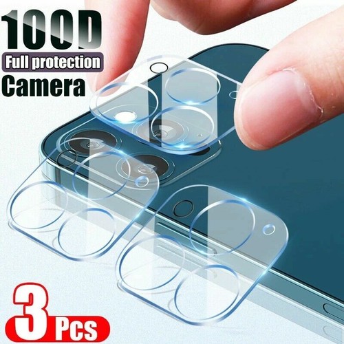 Per iPhone 16 16E 15 14 13 12 11 Pro Max Vetro Temperato Protezione Schermo Fotocamera - Foto 2 di 15