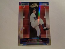 2005 Playoff Absolute Spectrum Johnny Podres Card #140 Serial #42/50