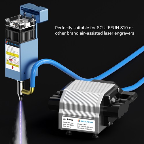 SCULPFUN S9/10/30/ULTRA Laser Graviermaschine & Alle DIY Upgrade Zubehör Kit - Bild 84 von 315