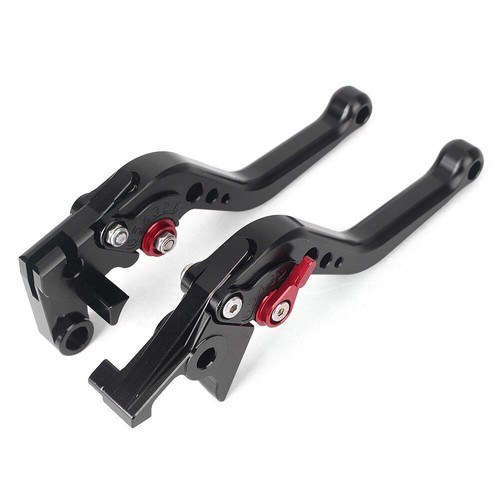 BLACK Short Version Adjustable Brake Clutch Levers KAWASAKI Z750 2007- 2011 - Picture 3 of 10