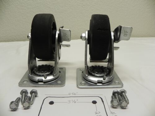 Snap-On KRSC33 Locking Swivel Casters 5'' x 2'' w/8 Mounting Bolts (2 Casters) - Bild 6 von 17