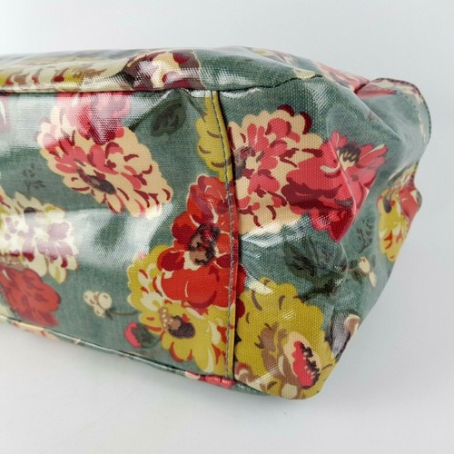 Cath Kidston Day Bag Handtasche Tragetasche Alltagstasche Herbstblüte Blumen Wachstuch CK79 - Bild 10 von 12