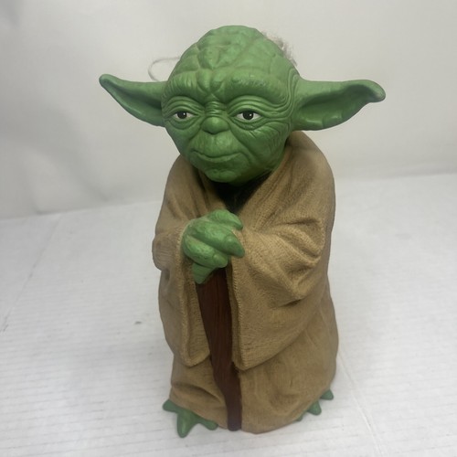 Vintage Star Wars 1981 Empire Strikes Back Gummi Yoda Handpuppe Lucasfilm 8 Zoll