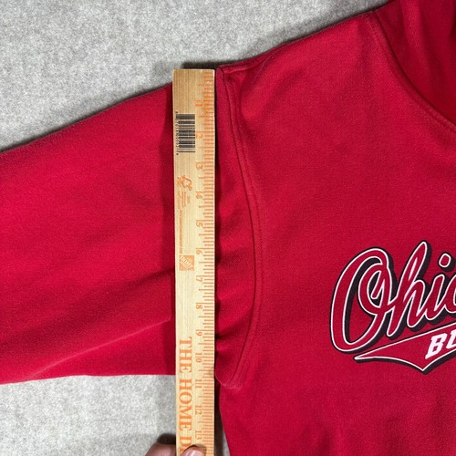 Ohio State Buckeyes Hoodie Sweatshirt Adult Medium Soffe Heavy Sweats 90’s VTG - Picture 7 of 9