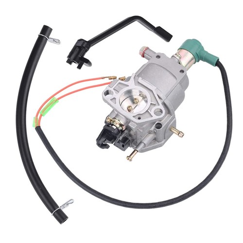 Manual Choke Carburetor with Solenoid Fits A-iPower SU5750E SU7000E SU8250E - Picture 2 of 4