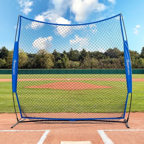 Pantallas protectoras portátiles de béisbol FORTRESS | Red de calcetines de lanzamiento con pantalla L emergente - Imagen 17 de 41