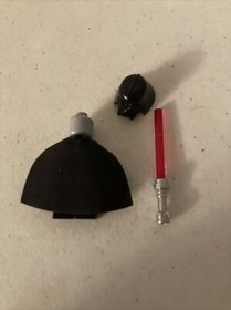 Lego Minifig Darth Vader 10212 10221 7965 2010 / 2011 sw0277 WHITE PUPILS RARE