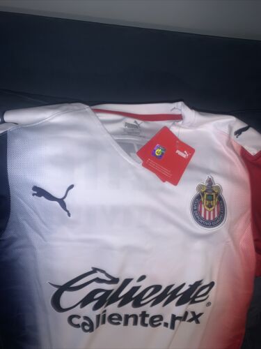 maglia calcio puma chivas de guadalajara away messico nuova con etichetta taglia S uomo - Foto 3 di 9