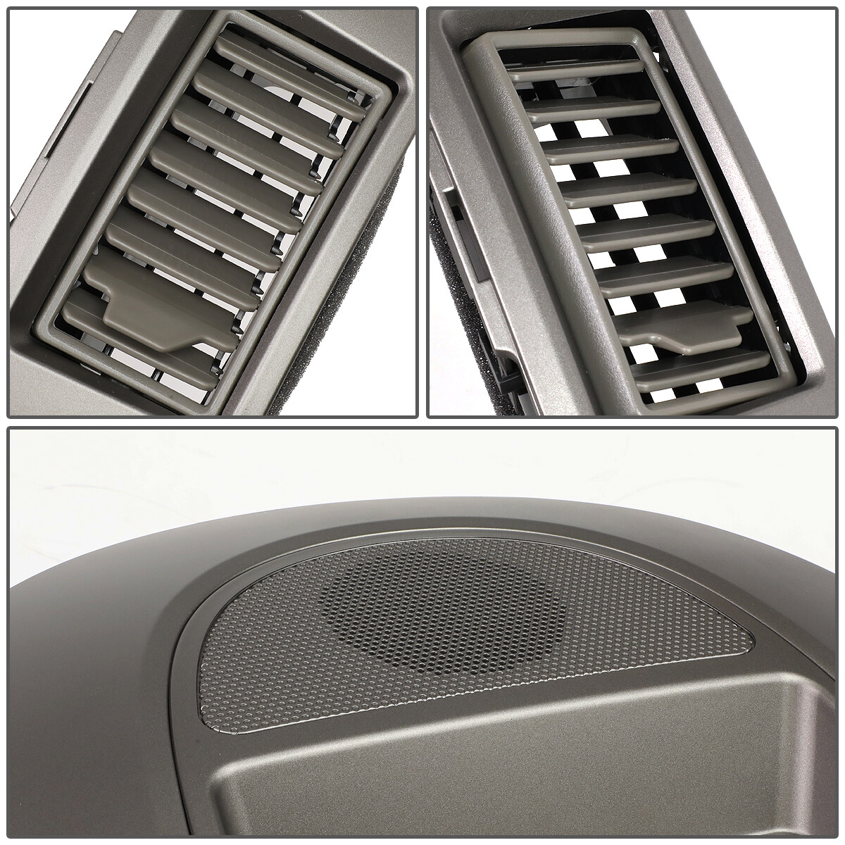 FOR 2004-2006 TITAN ARMADA W/O SPEAKER FRONT DASH RADIO LID SURROUND